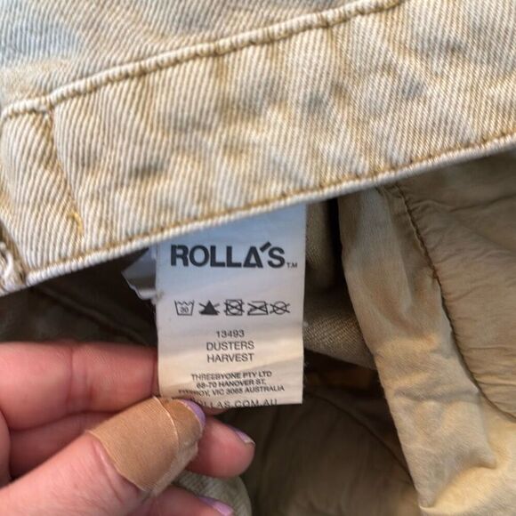 Rolla’s dusters high rise straight tan jeans 28 - Picture 11 of 16